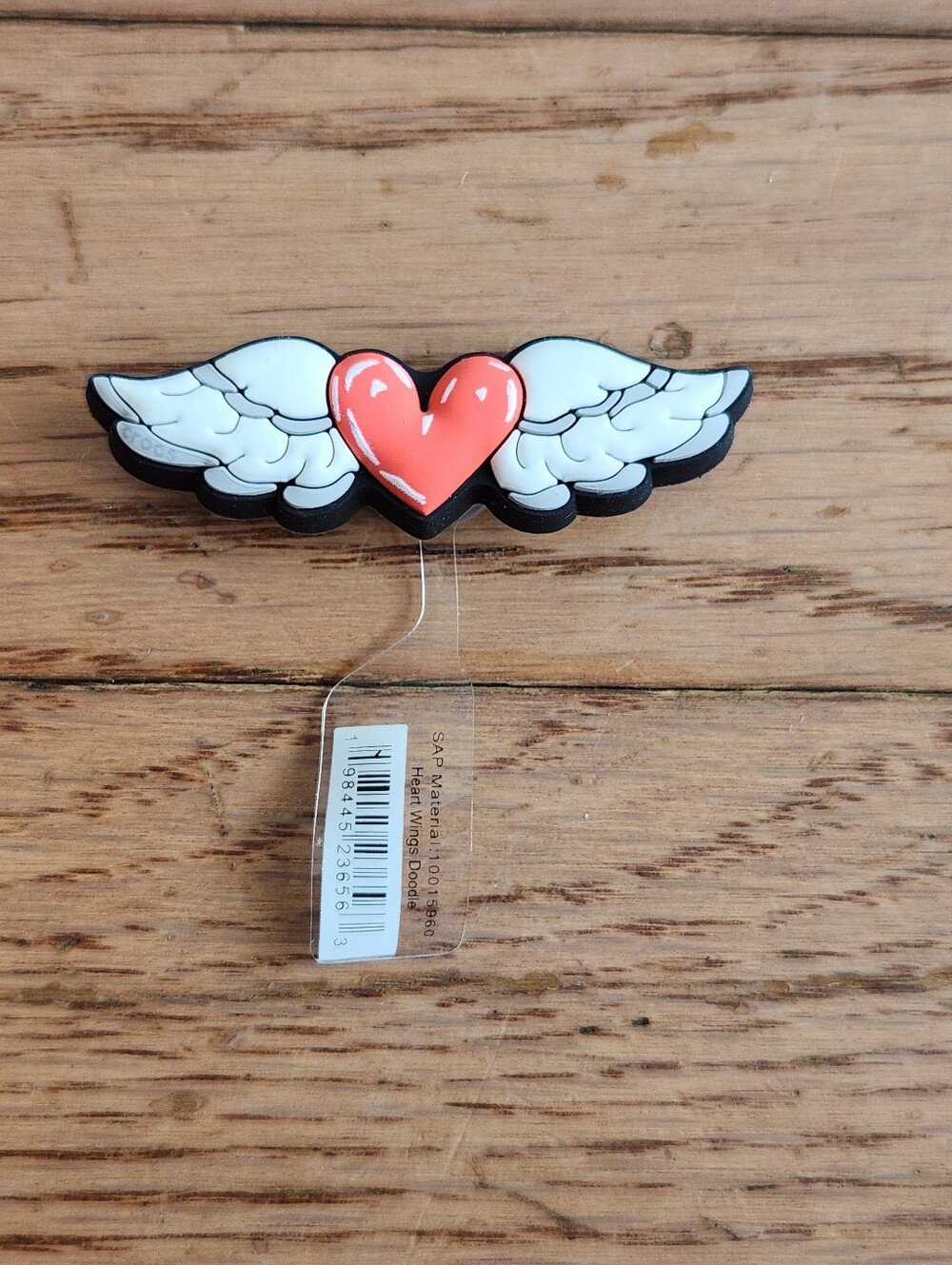 Heart Wings Doodle Jibbitz 2025
